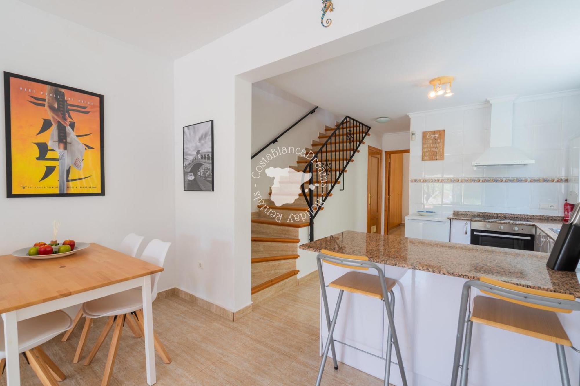 Вілла Costablancadreams Casa Alis In Calpe Casas de Torrat Екстер'єр фото